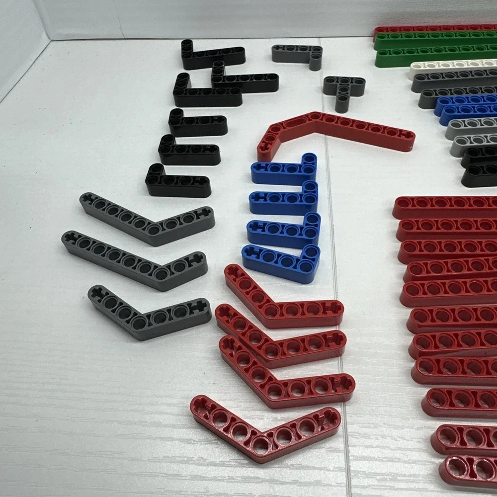 Lego Technic Lift Arm‎ Lot Assorted Sizes And Colors Lot Of 65